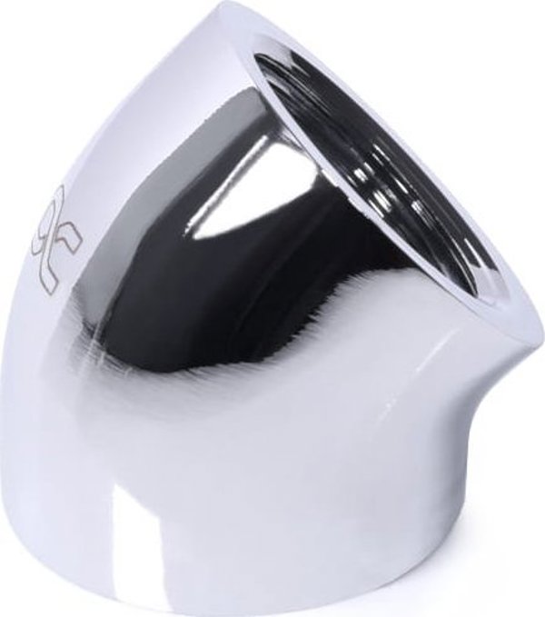 Alphacool Αντάπτορας 45 Μοιρών G1/4 IG σε G1/4 IG, Chrome