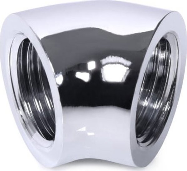 Alphacool Αντάπτορας 45 Μοιρών G1/4 IG σε G1/4 IG, Chrome