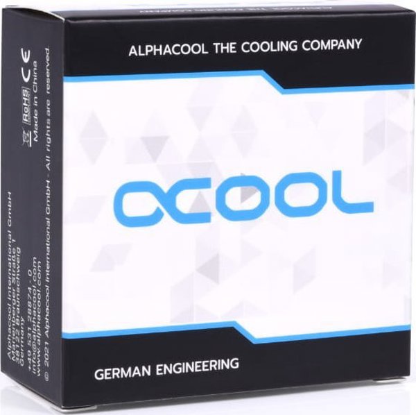 Alphacool Αντάπτορας 45 Μοιρών G1/4 IG σε G1/4 IG, Chrome