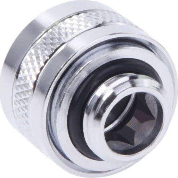 Alphacool Eiszapfen PRO HardTube Fitting 13mm G1/4" - Chrome, 6τμχ