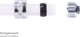 Alphacool Eiszapfen PRO HardTube Fitting 13mm G1/4" - Chrome, 6τμχ