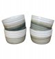 Alpina - Zestaw ceramicznych foremek do pieczenia 10,2x6 cm (4 sztuki)
