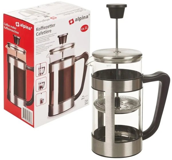 Alpina French Press 1 L