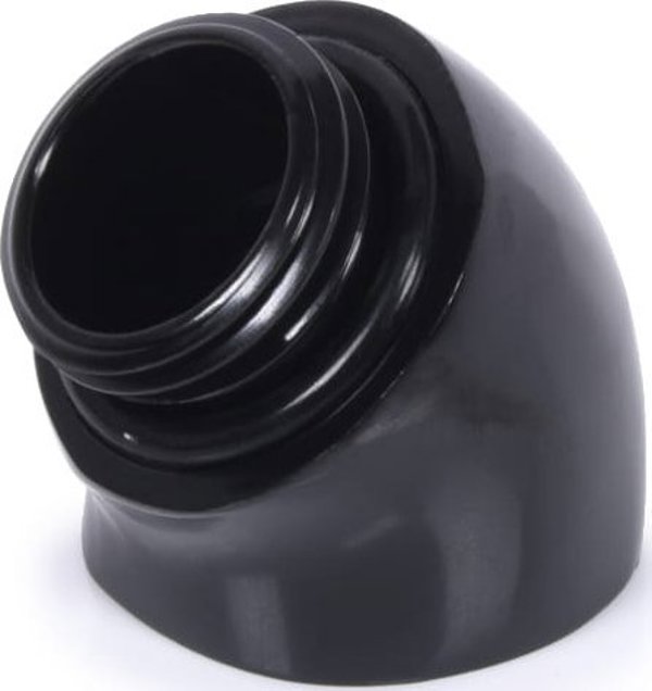 Alphacool Γωνιακός Αντάπτορας 45 Μοιρών G1/4" AG σε G1/4" IG, Μαύρο