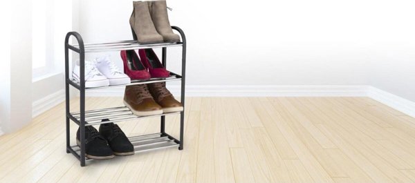 Alpina Shelves ράφι οργάνωσης παπουτσιών 4 επιπέδων Alpina 50 x 18,5 x 57 cm 13963422 8711252556505