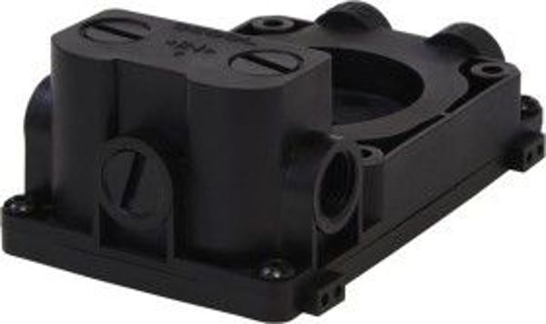 Alphacool ES Reservoir 1U για Αντλία DDC, Δεξαμενή Επέκτασης, Μαύρο, POM, G1/4", 68x40x100mm