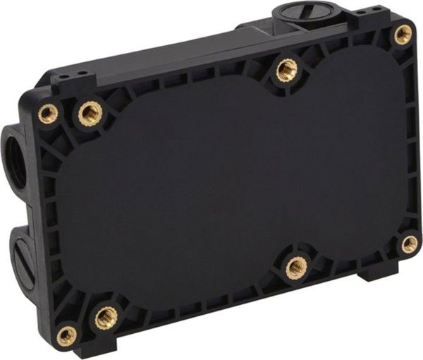 Alphacool ES Reservoir 1U για Αντλία DDC, Δεξαμενή Επέκτασης, Μαύρο, POM, G1/4", 68x40x100mm