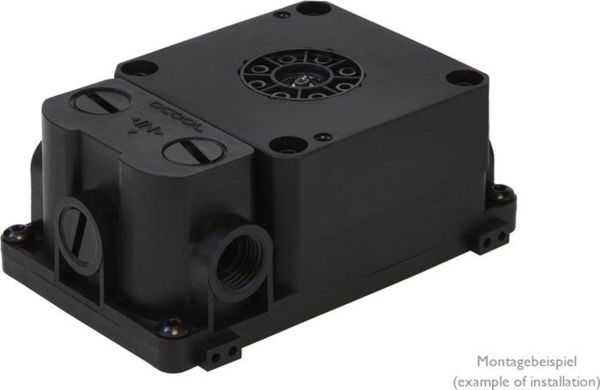 Alphacool ES Reservoir 1U για Αντλία DDC, Δεξαμενή Επέκτασης, Μαύρο, POM, G1/4", 68x40x100mm