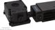 Alphacool ES Reservoir 1U για Αντλία DDC, Δεξαμενή Επέκτασης, Μαύρο, POM, G1/4", 68x40x100mm