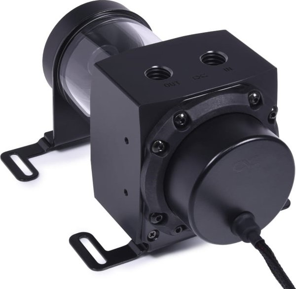 Alphacool Alphacool Core 100 Aurora ARGB δεξαμενή εξισορρόπησης με αντλία VPP, ακρυλικό - μαύρο