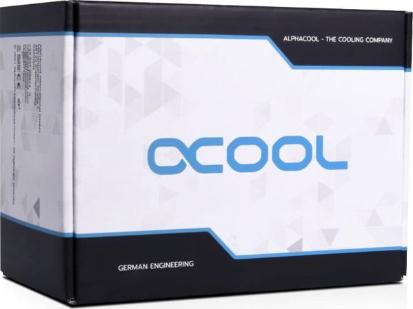 Alphacool Alphacool Core 100 Aurora ARGB δεξαμενή εξισορρόπησης με αντλία VPP, ακρυλικό - μαύρο