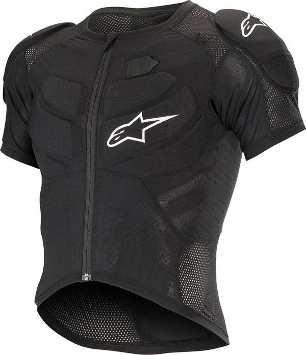 Alpinestars Ζακέτα προστασίας κοντομάνικη ALPINESTARS VECTOR TECH PROTECTION SS JACKET, Μαύρο, Προστασία επίπεδο 1 Μέγεθος: S