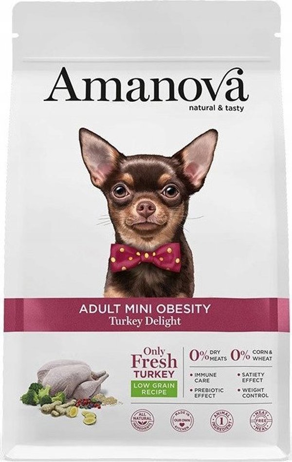 Amanova Amanova  Adult Mini Obesity Turkey Delight 2kg