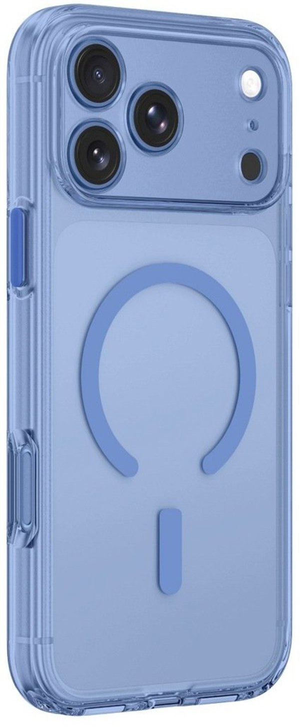 Amazingthing Etui Minimal Mag Lens Case na iPhone 18 Pro z osłoną aparatu i mocowaniem na smycz kompatybilne z MagSafe - niebieskie (4896238101604)