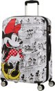 American Tourister Μεσαία βαλίτσα AMERICAN TOURISTER MINNIE COMICS WHITE 85670 Πολύχρωμη