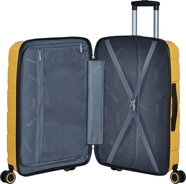 American Tourister Μεσαία βαλίτσα AMERICAN TOURISTER AIR MOVE 139255 Κίτρινη