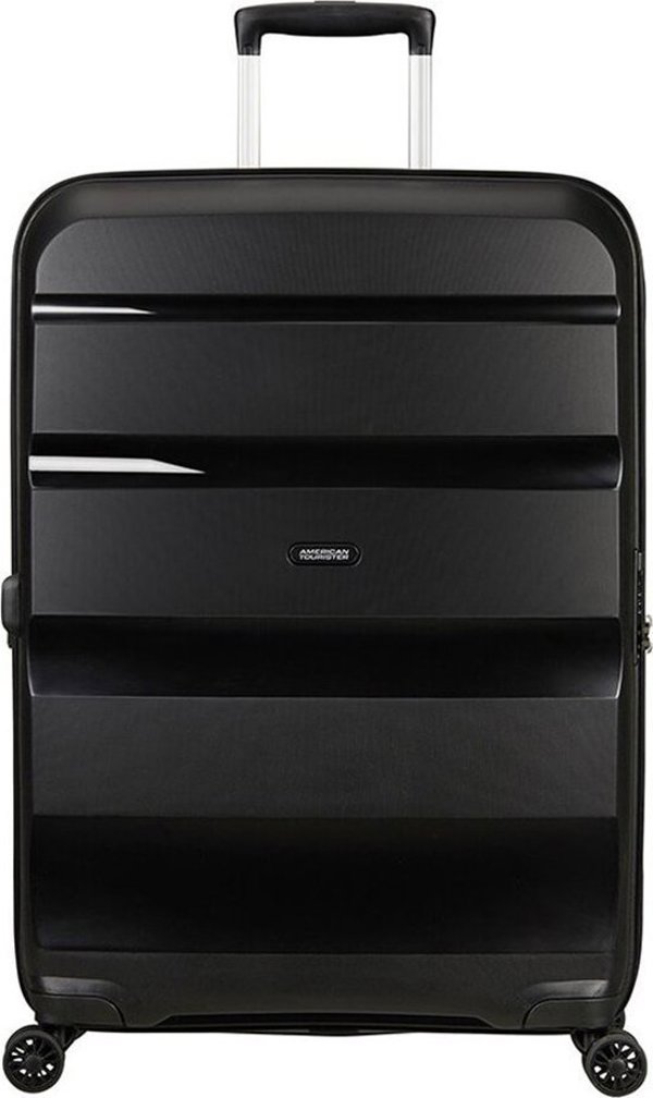 American Tourister Bon Air DLX Μεγάλη Βαλίτσα Σκληρή, Μαύρο Χρώμα, 5400520084996