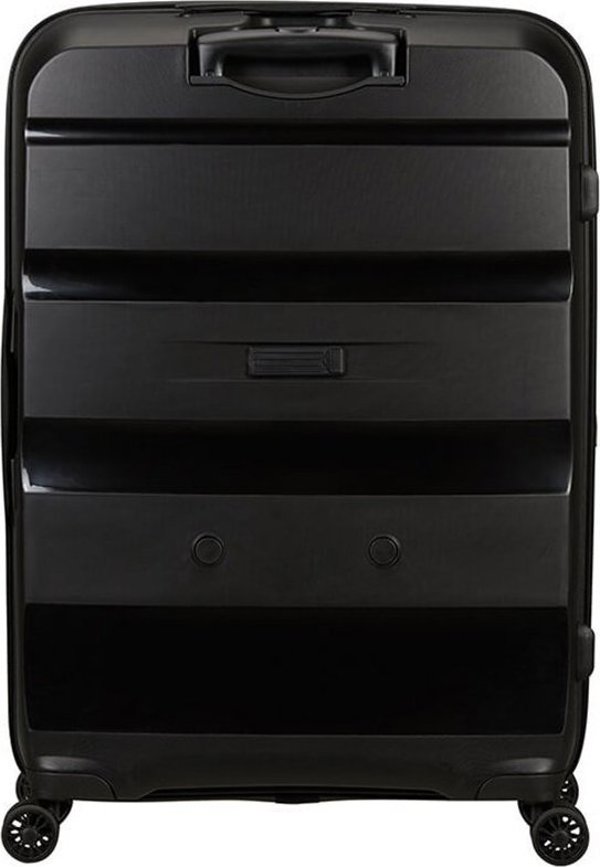 American Tourister Bon Air DLX Μεγάλη Βαλίτσα Σκληρή, Μαύρο Χρώμα, 5400520084996