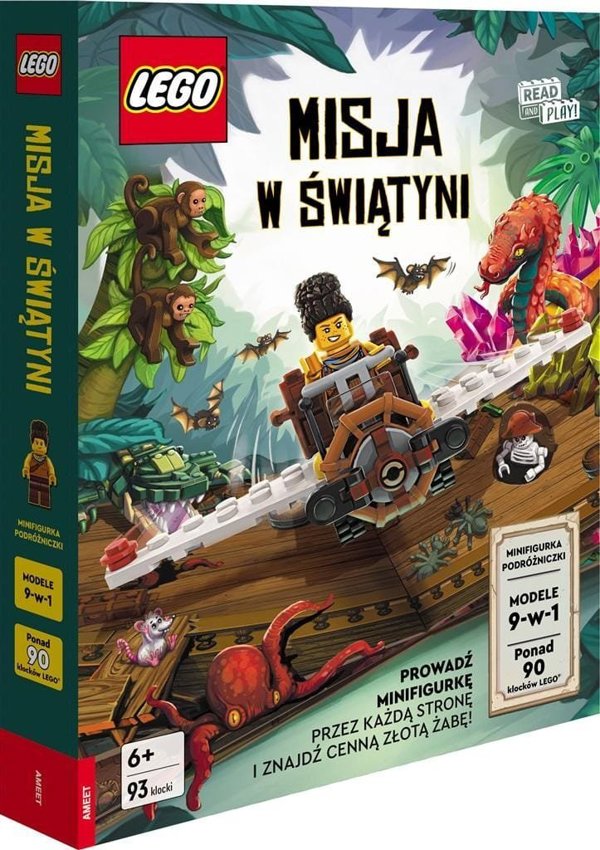 Ameet Βιβλίο LEGO Master Brand. Αποστολή στον ναό