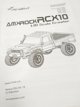 Amewi AMXRock RCX10PS Τηλεκατευθυνόμενο Crawler Pick-Up, Κλίμακα 1:10, Μήκος 53cm, Στρατιωτικό Πράσινο, RTR