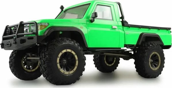 Amewi AMXRock RCX8P Scale Crawler Pick-Up 1:8, Τηλεκατευθυνόμενο Όχημα RTR, Πράσινο