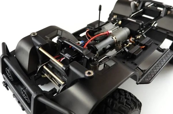 Amewi AMXRock RCX8P Scale Crawler Pick-Up 1:8, Τηλεκατευθυνόμενο Όχημα RTR, Πράσινο