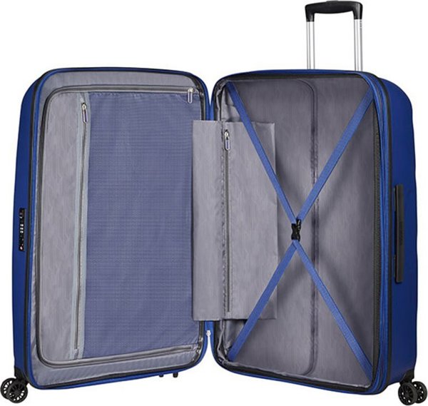 American Tourister Bon Air DLX Μεγάλη Σκληρή Βαλίτσα, Ναυτικό Μπλε, 134851