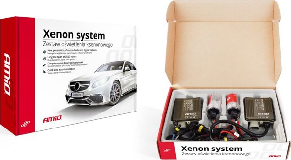 AMiO Zestaw s1068 canbus h1 4300k