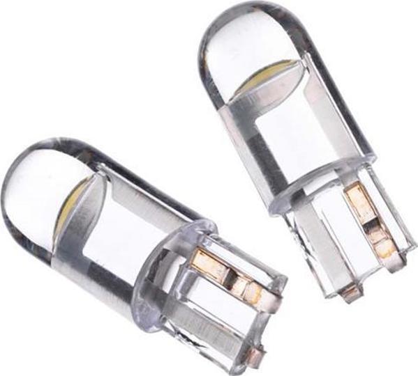 AMiO Zarowki LED W5W AMiO T10 12V 12xSMD 2835 (zalane silikonem)
