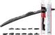 AMiO Wycieraczka samochodowa hybrydowa Hybrid multiconnect 15 (380mm) 11 adapterow