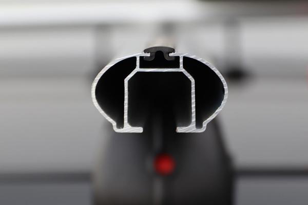 AMiO Μπαγκαζιέρα οροφής αλουμινένια 1200mm CRR-01 για ράγες