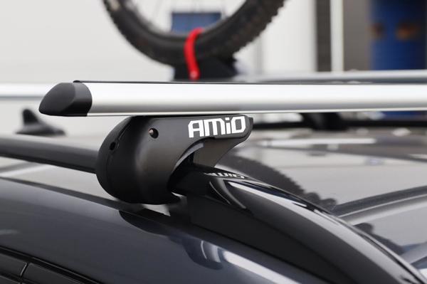 AMiO Μπαγκαζιέρα οροφής αλουμινένια 1200mm CRR-01 για ράγες