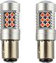 AMiO Zarowki LED P21/5W BAY15d 12/24V 6.3/1.7W 24xSMD 3030