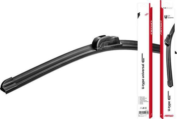 AMiO Επιπεδος Υαλοκαθαριστηρας Τυπου U 19" (480mm)