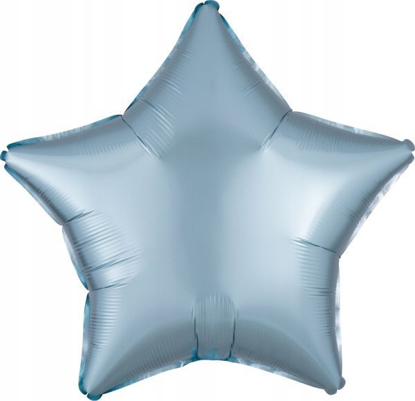 Μπαλόνι foil Lustre Pastel μπλε αστέρι 48cm 9914118