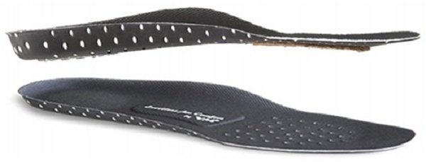 Ανατομική εσωτερική σόλα VM FOOTWEAR με ίνα μπαμπού μέγεθος 41 μαύρη
