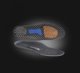 Ανατομική εσωτερική σόλα VM FOOTWEAR με ίνα μπαμπού μέγεθος 41 μαύρη