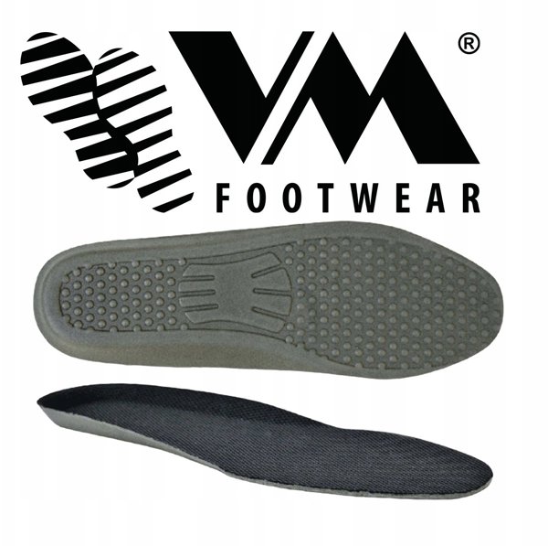 Anatomiczna wkladka do obuwia VM FOOTWEAR poliuretanowa rozm 43 czarna