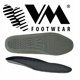 Anatomiczna wkladka do obuwia VM FOOTWEAR poliuretanowa rozm 43 czarna