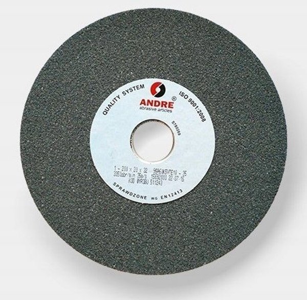 ANDRE επίπεδη λειαντική πέτρα 150mm x 20mm x 20mm 95A60K5VTE10-35 γκρι τύπος 1