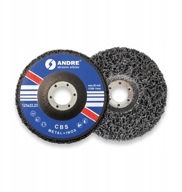 Δίσκος Λείανσης ANDRE CBS 125mm Μέτριος Μπλε