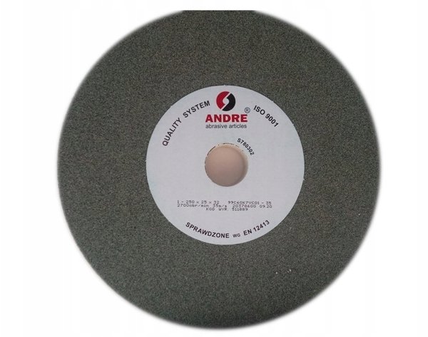 ANDRE SCIERNICA PLASKA 250mm x 25mm x 32mm 99C60K7VC01-35 ZIELONA "TYP 1"