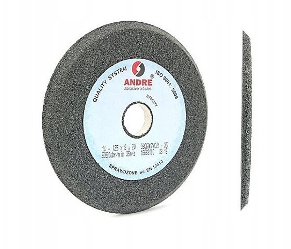 ANDRE SCIERNICA PROFILOWANA 125mm x 8mm x 20mm 98C60K7VC01-35 CZARNA TYP 1C