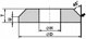 ANDRE SCIERNICA PROFILOWANA 125mm x 8mm x 20mm 98C60K7VC01-35 CZARNA TYP 1C