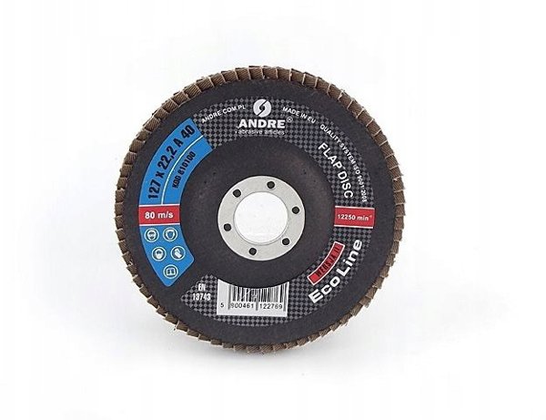 ANDRE Sciernica listkowa 125mm P40 ECO LINE wersja II