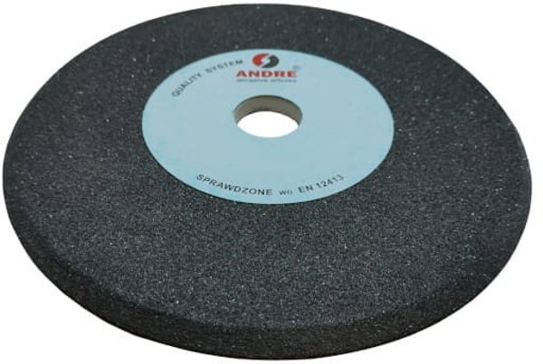 ANDRE PROFILED GRINDING WHEEL 200mm x 8mm x 32mm 98C60K7VC01-35 BLACK "TYPE 1C"