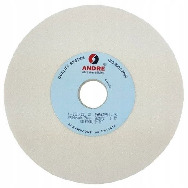 ANDRE SCIERNICA PLASKA 250mm x 32mm x 32mm 99A60K7VE01-35 BIALA TYP 1