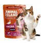 Animal Island Υγρή Τροφή για Γάτες Monoprotein με Πάπια 100g