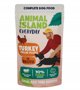 Animal Island ANIMAL ISLAND indyk fileciki w rosole dla psa 10x150g