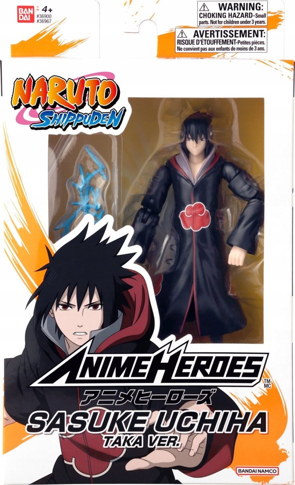 Bandai Naruto Anime Heroes - Φιγούρα Uchiha Sasuke Taka Ver. 15cm